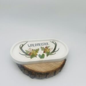 Kleines Deko tablet „Waldmeister“