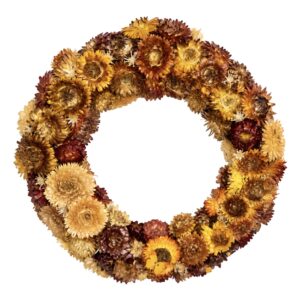 Trickenblumenkranz gelb